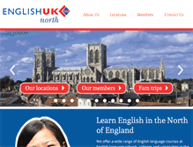 Tablet Screenshot of englishuknorth.com